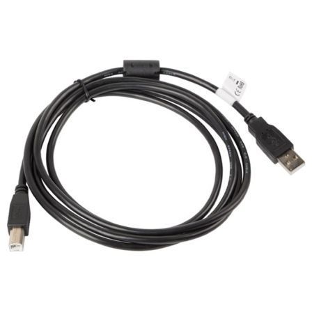 Lanberg Cable USB 2.0 Tipo A a B para Impresora con Ferrita, 5m, Negro